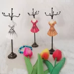 Dekoratív ékszertartó állvány, bábu, hölgy. Mannequin 