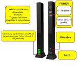 Ritmusra, zenére villogó RGB aktív led lámpa