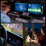 Ritmusra, zenére villogó RGB aktív led lámpa