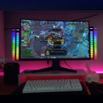 Ritmusra, zenére villogó RGB aktív led lámpa