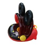 Disney, Minnie és Mickey , felfújható beülős, baba, gyerek úszógumi , levehető napfénytetővel