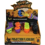 Halloween zseblámpa projektor, vetítő