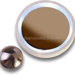 Világító, kozmetikai, nagyítós smink tükör, 360° 