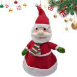 Elektromos karácsonyi sapka, éneklő táncoló mikulás rénszarvas hóember Led-es
