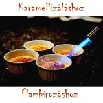 Zsebsárkány-szakácsfáklya, flambírozó pisztoly, 