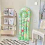 Felfújható, gyerek gumimatrac, strandmatrac kapaszkodókkal 