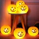 6db világító Halloween tök lufi 