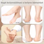 Plantar Fasciitis éjszakai sín, állítható boka merevítő, lábfej feszítő talpi bőnye és bokasüllyedés ellen 