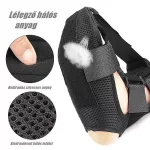 Plantar Fasciitis éjszakai sín, állítható boka merevítő, lábfej feszítő talpi bőnye és bokasüllyedés ellen 