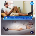 Plantar Fasciitis éjszakai sín, állítható boka merevítő, lábfej feszítő talpi bőnye és bokasüllyedés ellen 