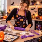Halloween konyhai sütőkészlet 