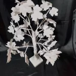 Világító, LED fa, tojásfa, dekoráció, juhar, 58cm