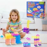 Magic Gummy Blocks – Squishy építőkocka 20 db