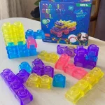 Magic Gummy Blocks – Squishy építőkocka 20 db