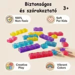 Magic Gummy Blocks – Squishy építőkocka 20 db