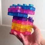 Magic Gummy Blocks – Squishy építőkocka 20 db