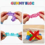 Magic Gummy Blocks – Squishy építőkocka 20 db