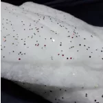 Glitteres műhó takaró, karácsonyfa talp takaró, dekoráció