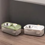 Automata szökőkút itató etetőtál macskáknak, kutyáknak 