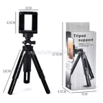 Tripod support, állítható mini telefontartó állvány