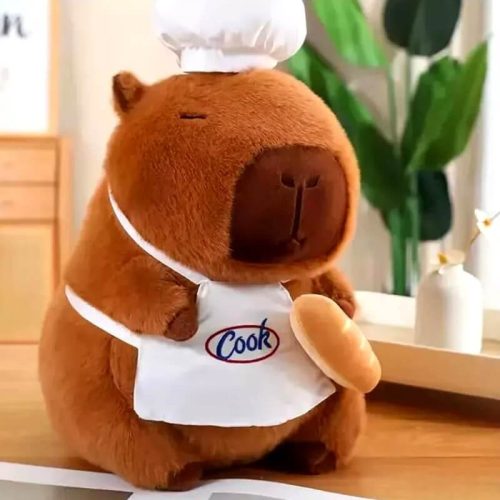 Chef Capybara plüss