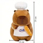 Chef Capybara plüss