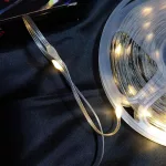 20 méteres RGB fényfűzér  beépített karácsonyi zenével, távirányítóval 