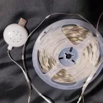 20 méteres RGB fényfűzér  beépített karácsonyi zenével, távirányítóval 