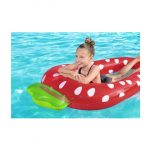 Eper mintás, felfújható, hálós matrac 178x103 cm 