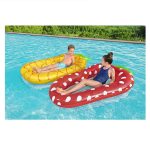 Eper mintás, felfújható, hálós matrac 178x103 cm 