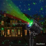 Garden laser light, kerti LED lézer projector, mozgó lézerfény kül- és beltérre 