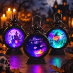 Halloween asztali és függeszthető dekorációs hangulat lámpa 