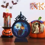 Halloween asztali és függeszthető dekorációs hangulat lámpa 