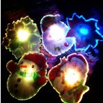 Öntapadós, optikai szálas , világító karácsonyi, Mikulás dekoráció