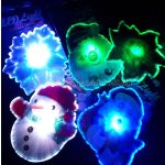 Öntapadós, optikai szálas , világító karácsonyi, Mikulás dekoráció