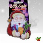 Öntapadós, optikai szálas , világító karácsonyi, Mikulás dekoráció