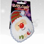 Öntapadós, optikai szálas , világító karácsonyi, Mikulás dekoráció