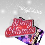 Öntapadós, optikai szálas , világító karácsonyi, Mikulás dekoráció