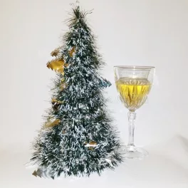 Dekor fenyő sötétzöld