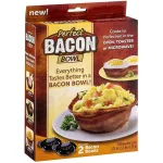 Bacon tál készítő sütőforma, szalonna tál