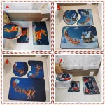 3 részes karácsonyi fürdőszoba szett