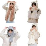 Cuki, Maci füles 2 az 1-ben sapka sál egyben 