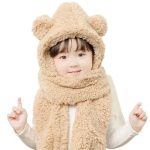 Cuki, Maci füles 2 az 1-ben sapka sál egyben 