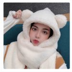 Cuki, Maci füles 2 az 1-ben sapka sál egyben 