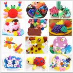 Levegőn száradó, intelligens gyurma szett, 36 db/ csomag 