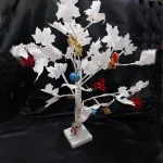 Világító LED fa, karácsonyi dekoráció juhar fa 58cm 