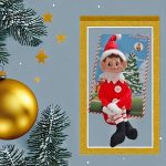 Karácsonyi Elf Manó 35cm 