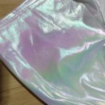 K-Pop Démonvadász Rumi hologramos, gyöngyház fellépő jelmez hajjal