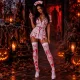 Véres Halloween harisnya