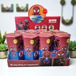 Sonny Angel Hippers Spider Man series mini figura telefonra, laptopra vakdoboz